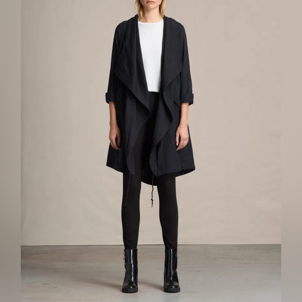 Porters parka jacket in Ink
